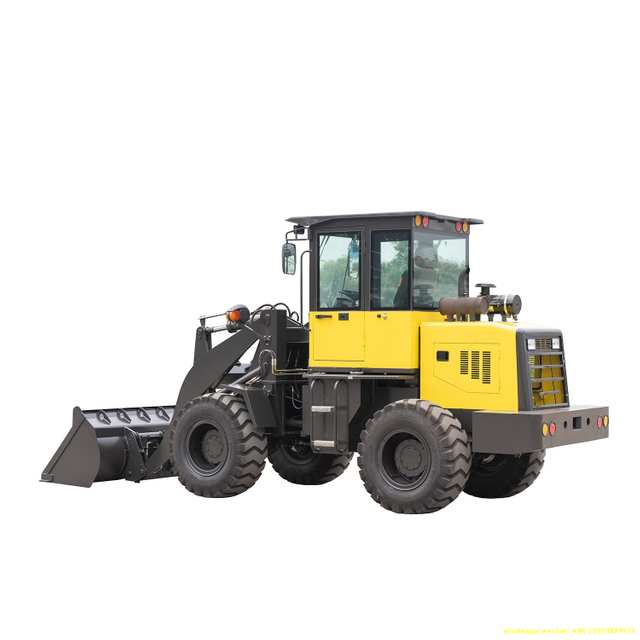 1500kg 정격 부하 0.7m3 버킷 자동 레벨링 휠 로더